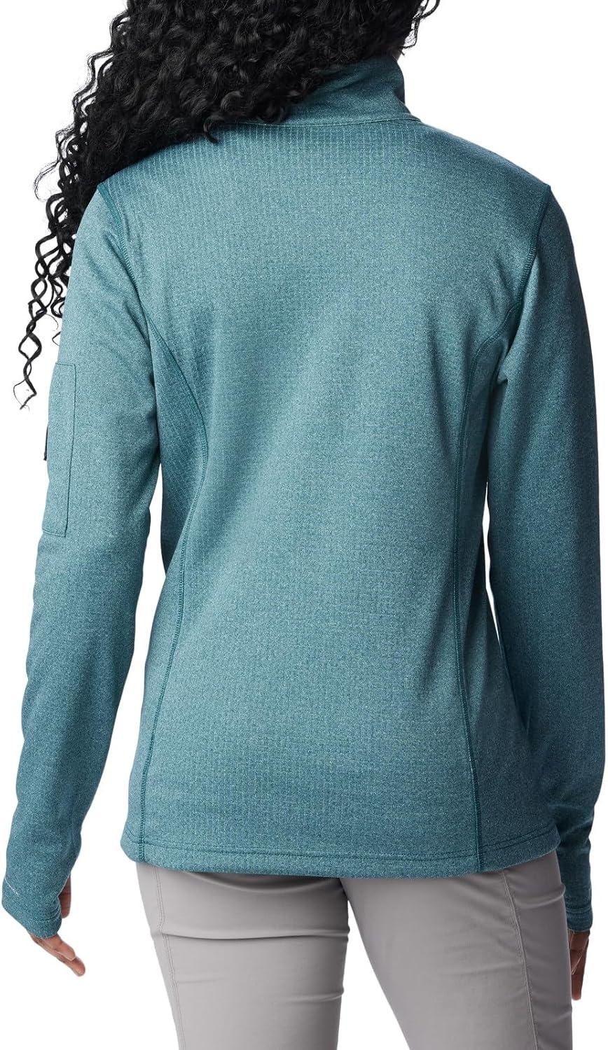 image:imageColumbia Womens Park View Grid Fleece Half ZipBlue