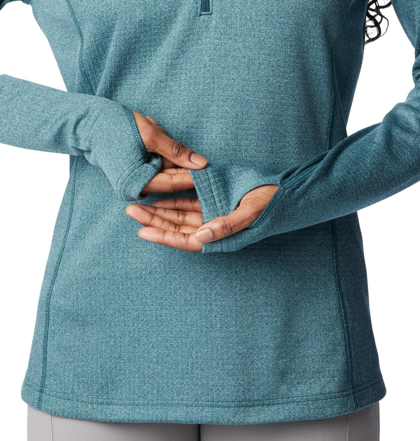 image:imageColumbia Womens Park View Grid Fleece Half ZipBlue