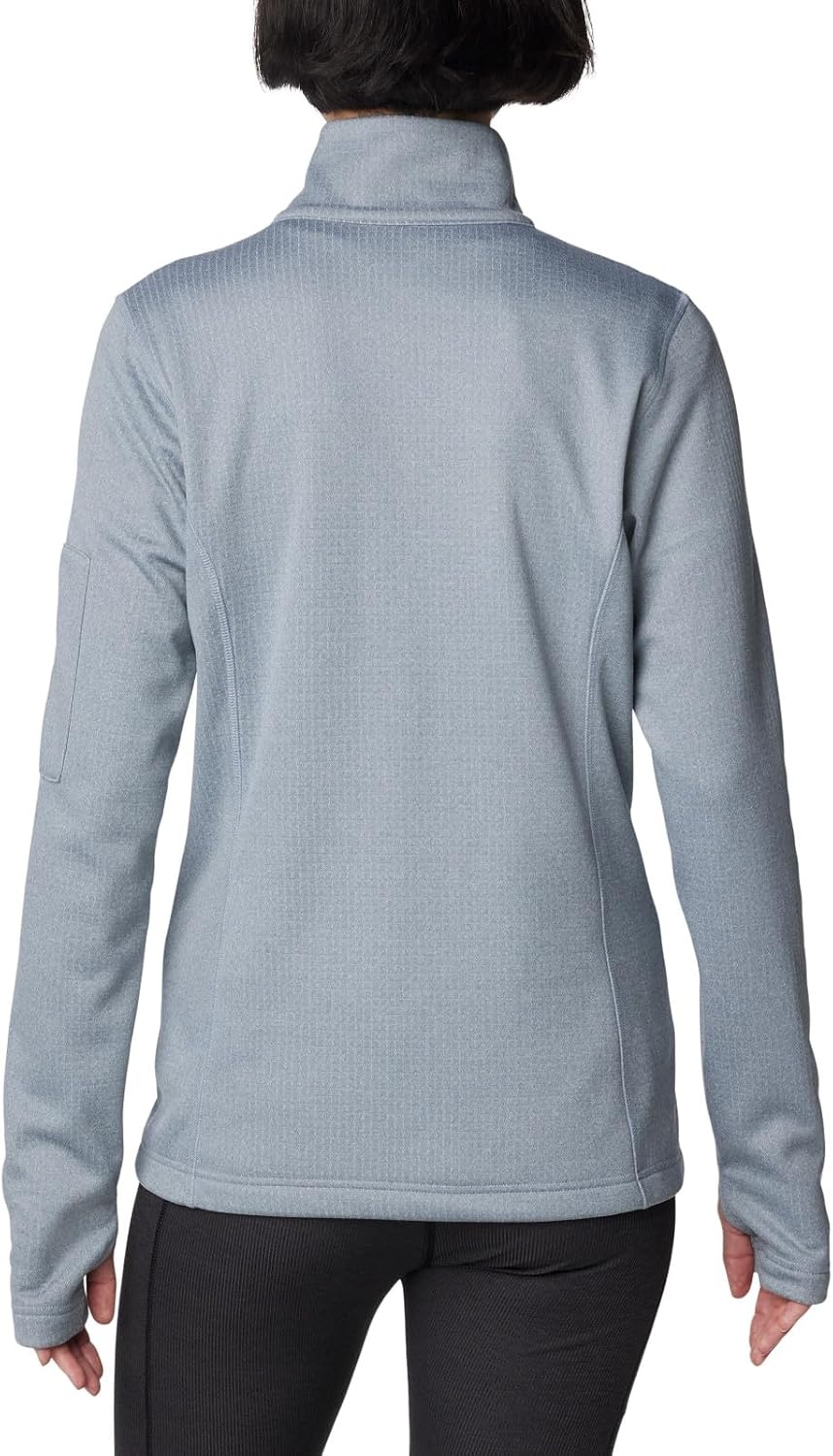 image:imageColumbia Womens Park View Grid Fleece Half ZipCirrus Grey