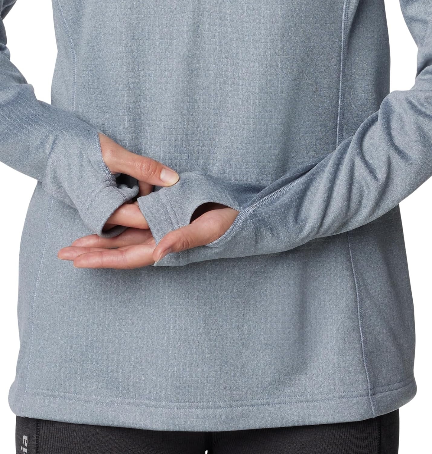 image:imageColumbia Womens Park View Grid Fleece Half ZipCirrus Grey
