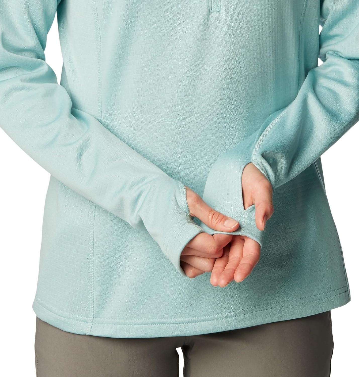 image:imageColumbia Womens Park View Grid Fleece Half ZipGreen