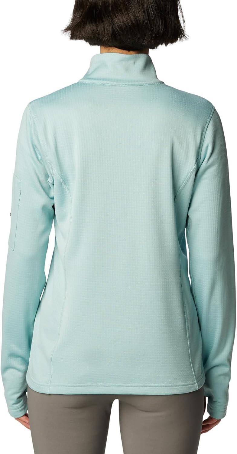 image:imageColumbia Womens Park View Grid Fleece Half ZipGreen