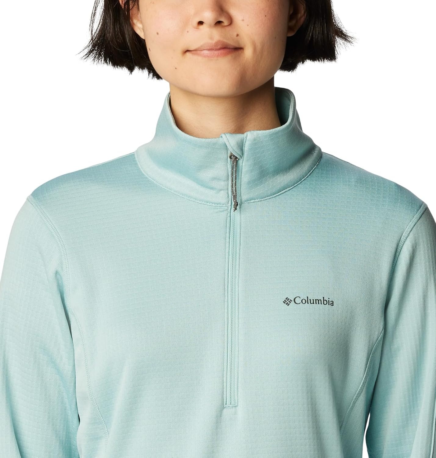 image:imageColumbia Womens Park View Grid Fleece Half ZipGreen