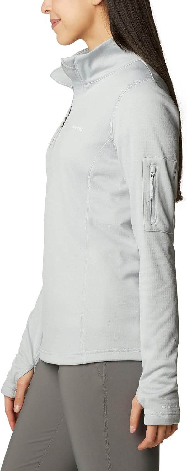 image:imageColumbia Womens Park View Grid Fleece Half ZipGrey