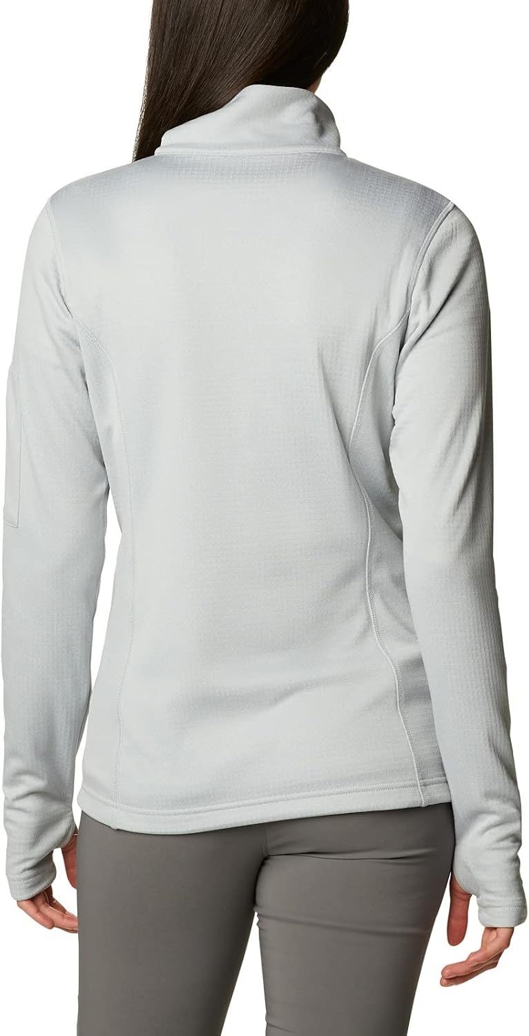 image:imageColumbia Womens Park View Grid Fleece Half ZipGrey