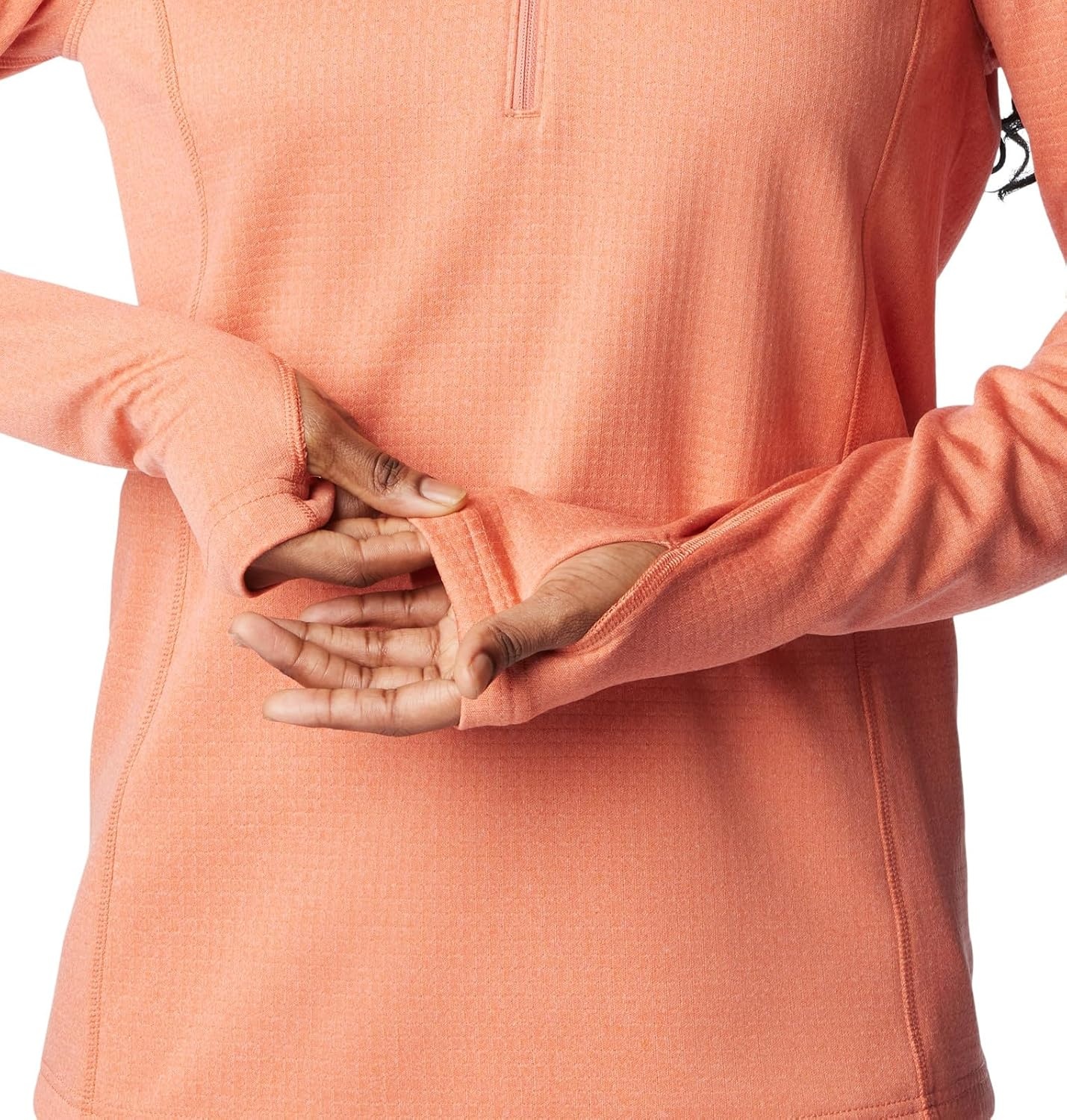 image:imageColumbia Womens Park View Grid Fleece Half ZipOrange