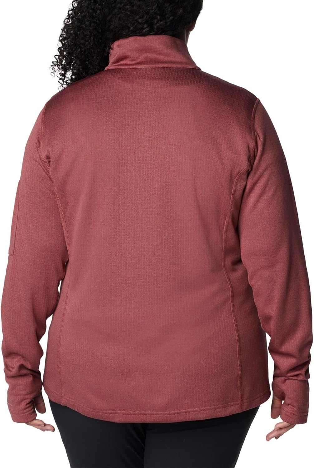 image:imageColumbia Womens Park View Grid Fleece Half ZipRed