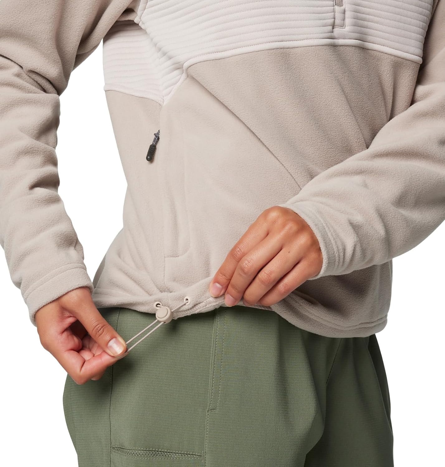 image:imageColumbia Womens Pfg Uncharted Fleece Half ZipCrushed Clay