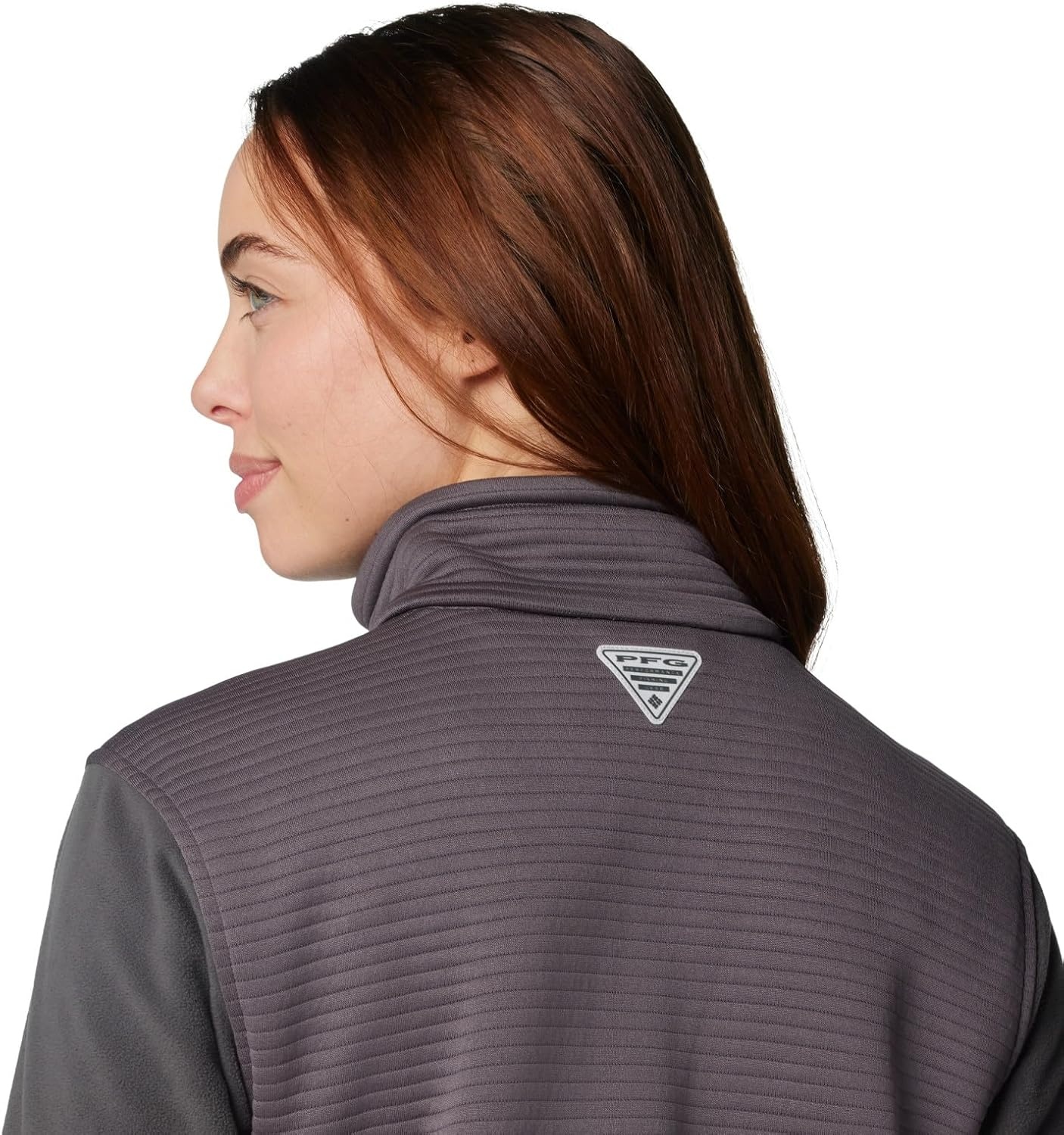 image:imageColumbia Womens Pfg Uncharted Fleece Half ZipShark