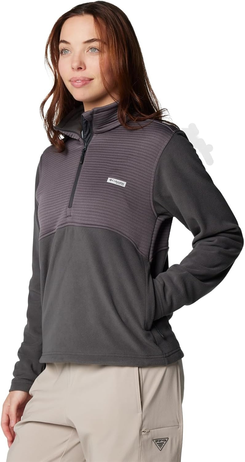 image:imageColumbia Womens Pfg Uncharted Fleece Half ZipShark