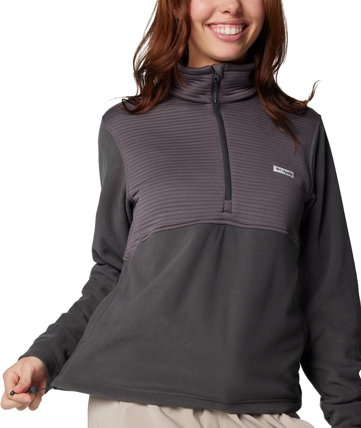 image:imageColumbia Womens Pfg Uncharted Fleece Half ZipShark