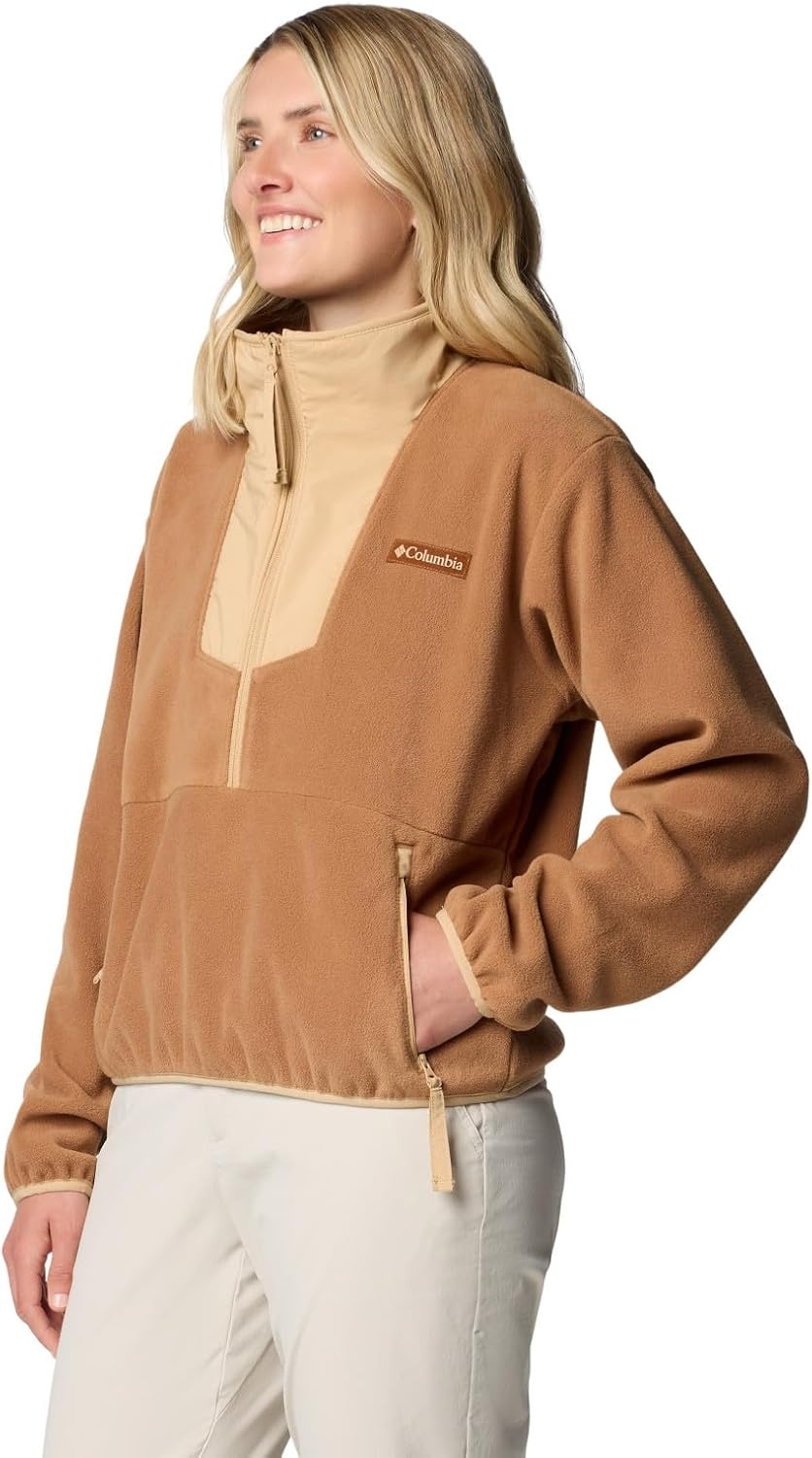 image:imageColumbia Womens Sequoia Grove 12 Zip FleeceCamel BrownCanoe