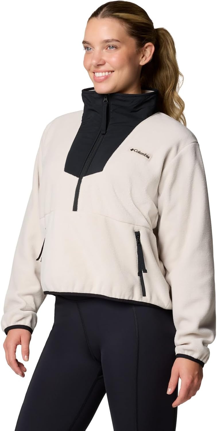 image:imageColumbia Womens Sequoia Grove 12 Zip FleeceDark StoneBlack