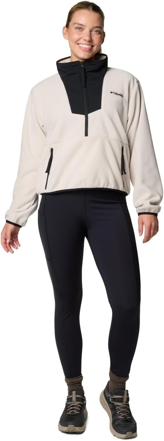 image:imageColumbia Womens Sequoia Grove 12 Zip FleeceDark StoneBlack