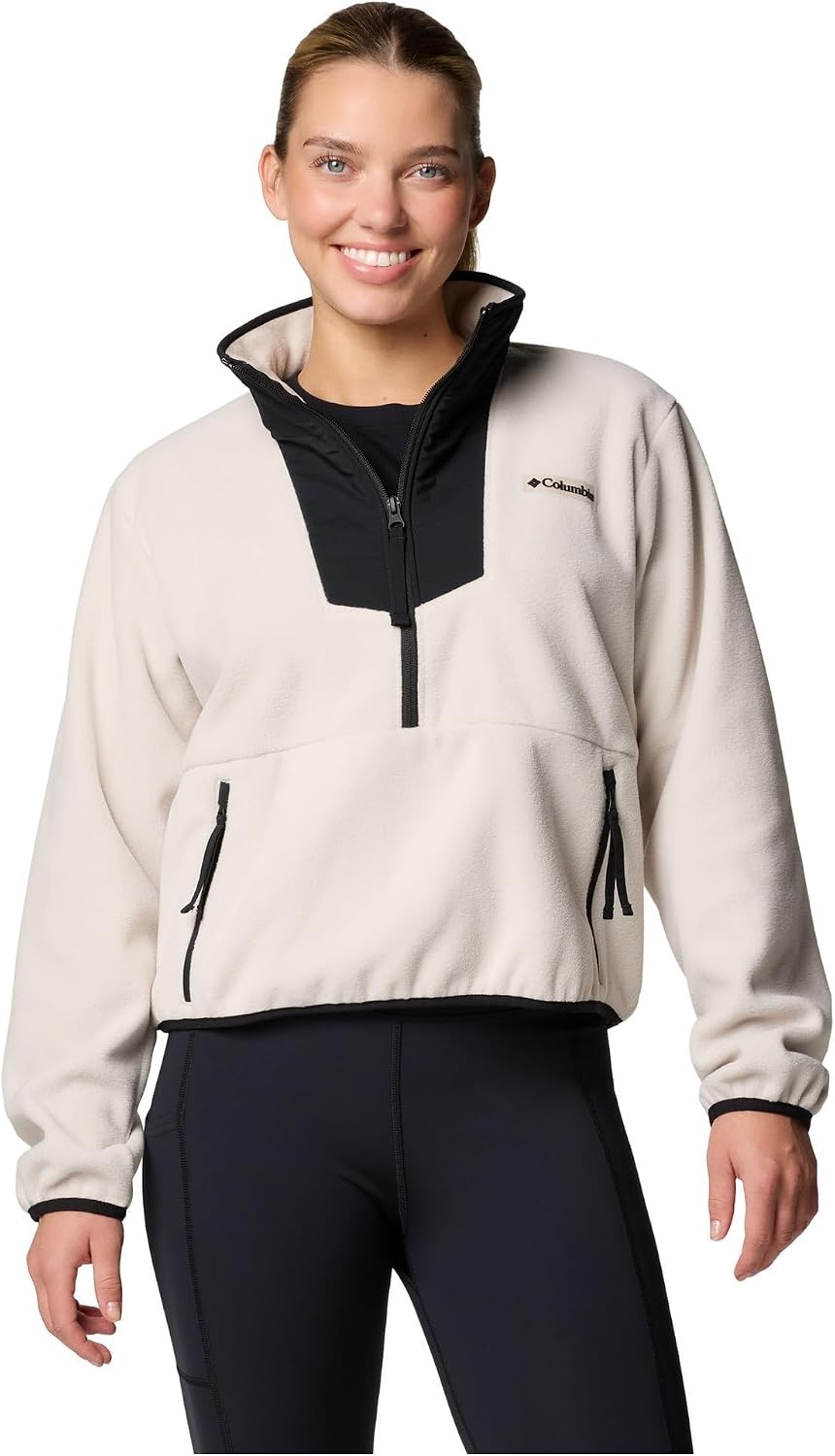 image:imageColumbia Womens Sequoia Grove 12 Zip FleeceDark StoneBlack