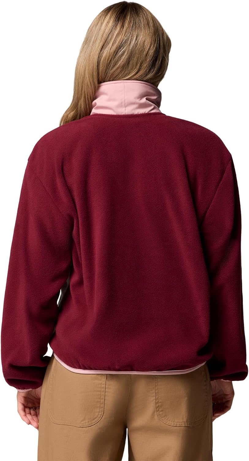 image:imageColumbia Womens Sequoia Grove 12 Zip FleeceRich WineDark StoneEraser Pink