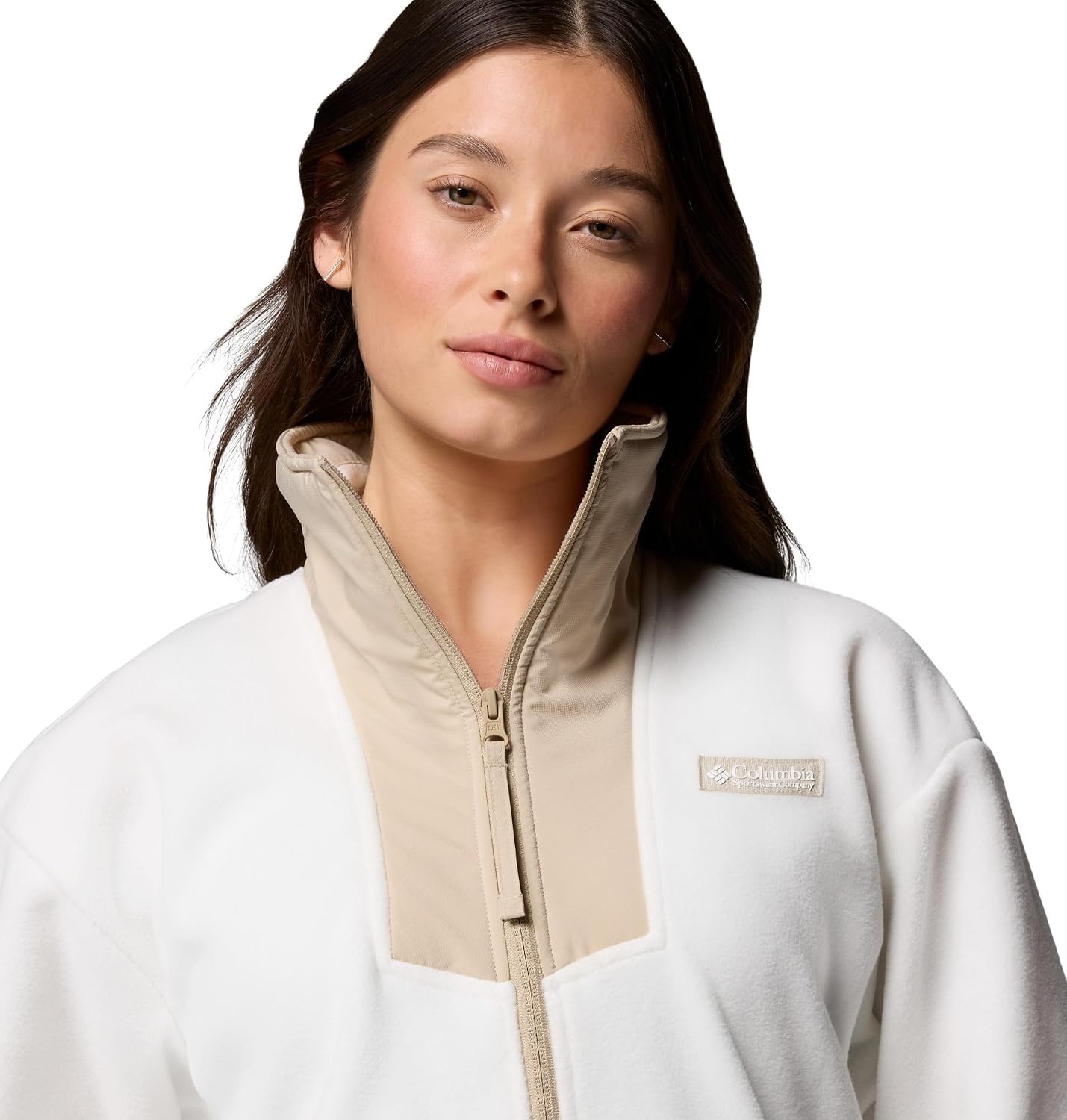 image:imageColumbia Womens Sequoia Grove 12 Zip FleeceSea SaltDark StoneAncient Fossil