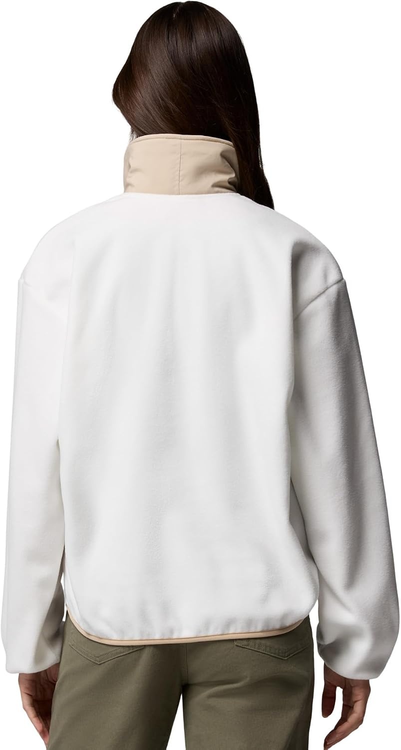 image:imageColumbia Womens Sequoia Grove 12 Zip FleeceSea SaltDark StoneAncient Fossil