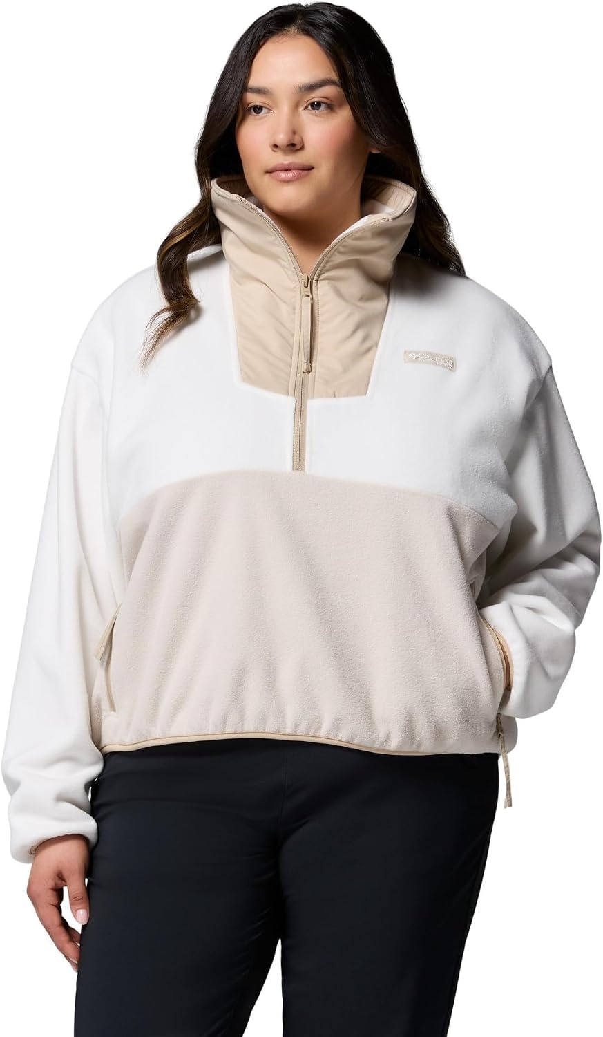 image:imageColumbia Womens Sequoia Grove 12 Zip FleeceSea SaltDark StoneAncient Fossil