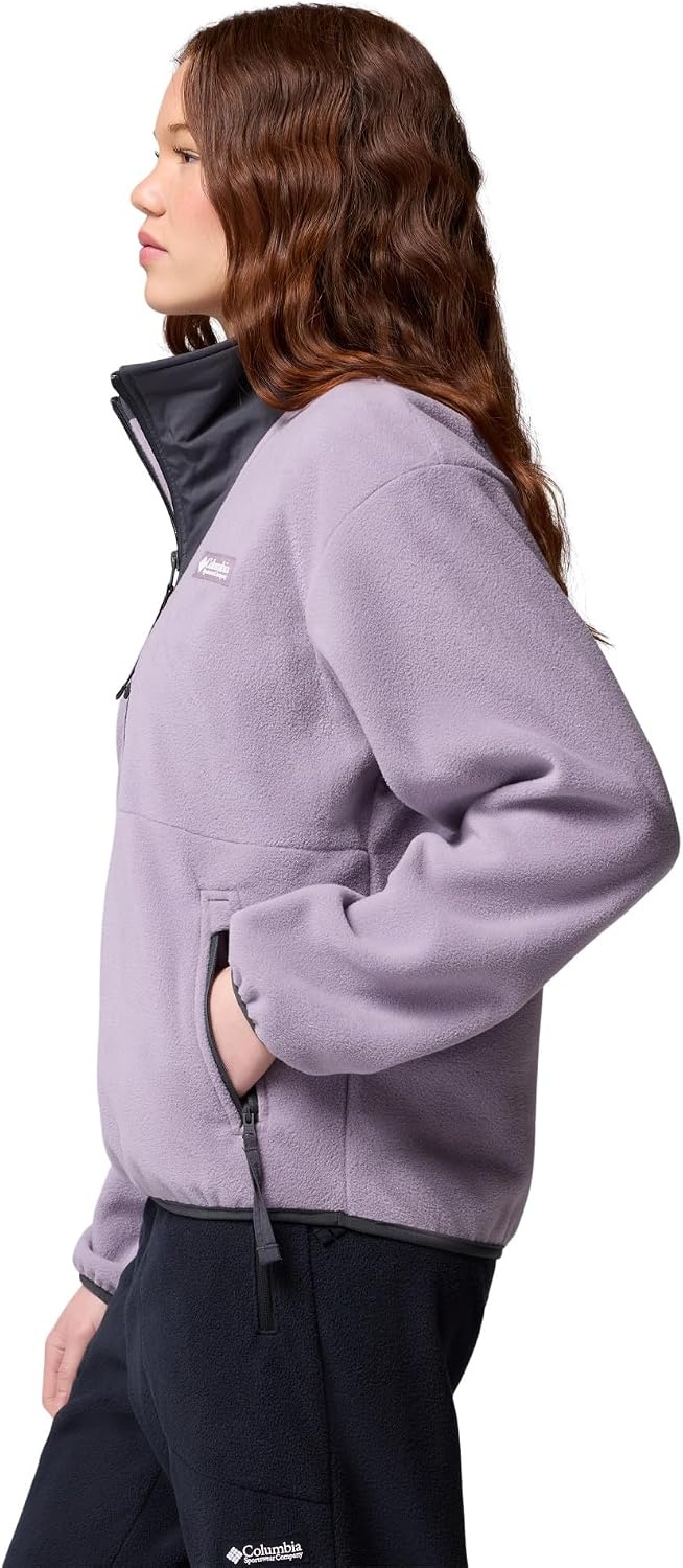 image:imageColumbia Womens Sequoia Grove 12 Zip FleeceShale PurpleSharkShark
