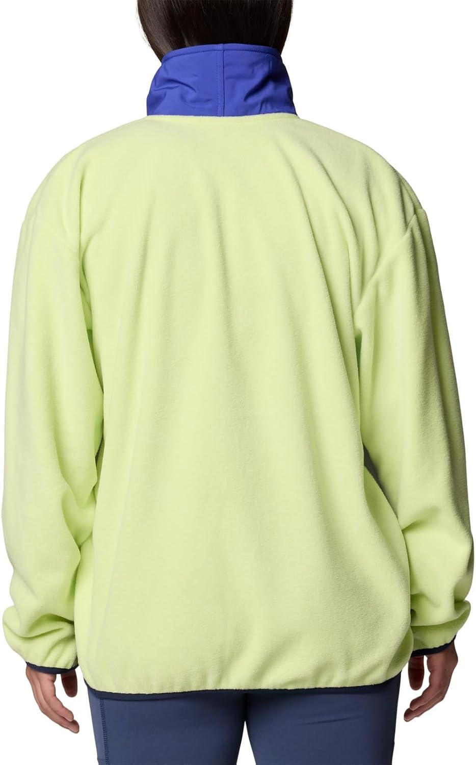 image:imageColumbia Womens Sequoia Grove 12 Zip FleeceSpring YellowClematis BlueCollegiate Navy