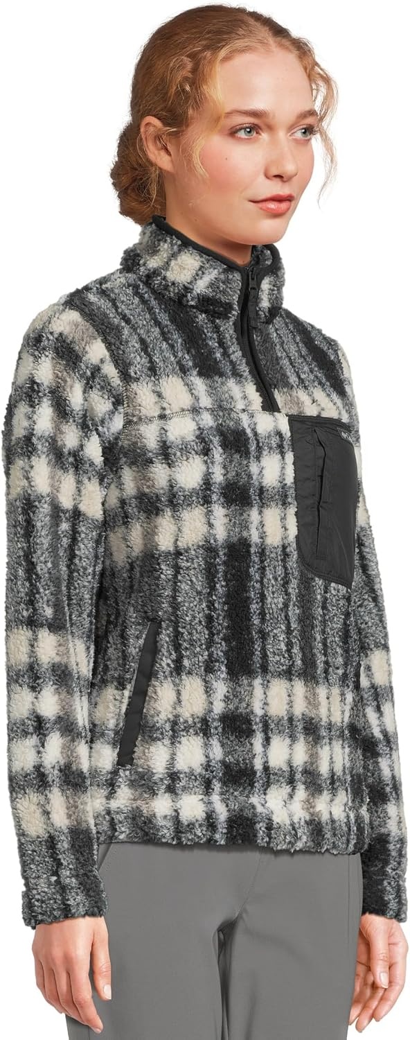 image:imageColumbia Womens West Bend 14 Zip IIBlack Herringplaid