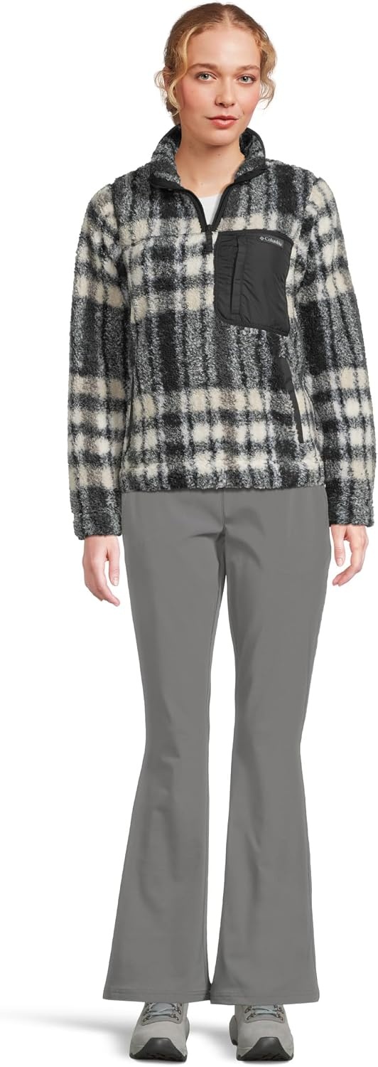 image:imageColumbia Womens West Bend 14 Zip IIBlack Herringplaid