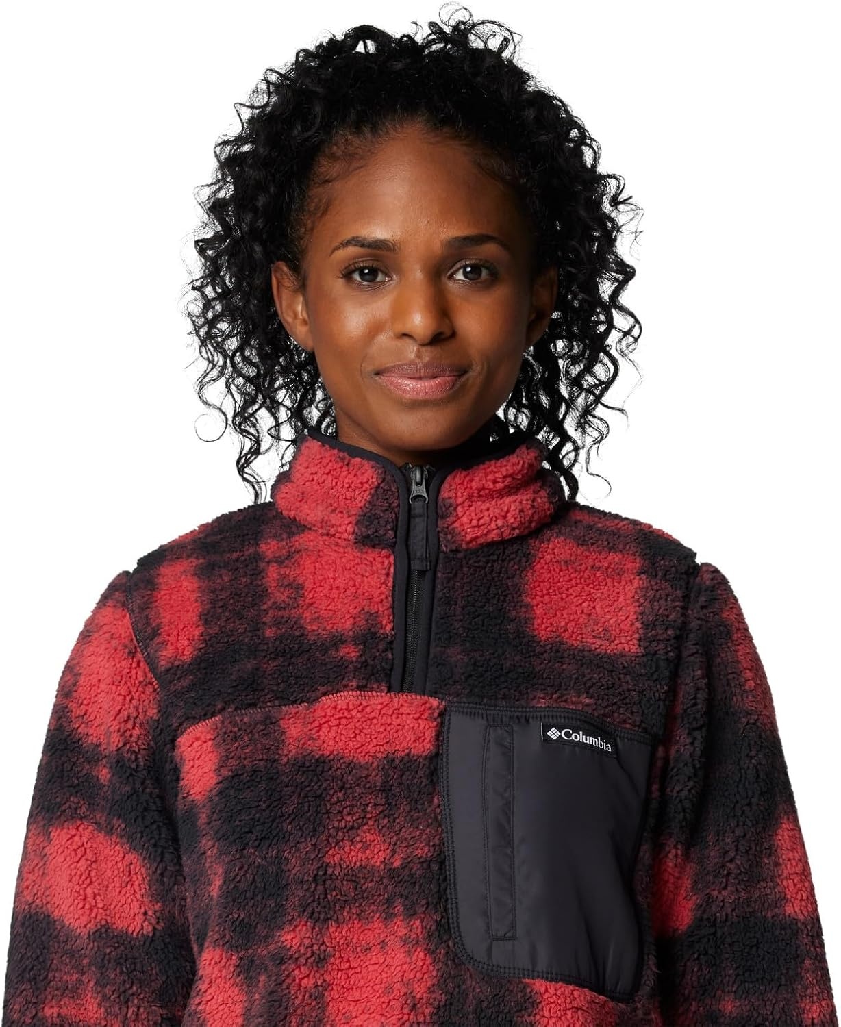 image:imageColumbia Womens West Bend 14 Zip IIDaredevil Omblur Tonal