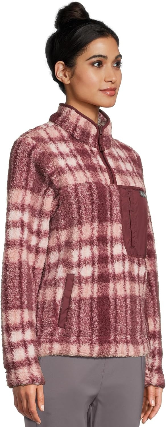 image:imageColumbia Womens West Bend 14 Zip IIRich Wine Herringplaid