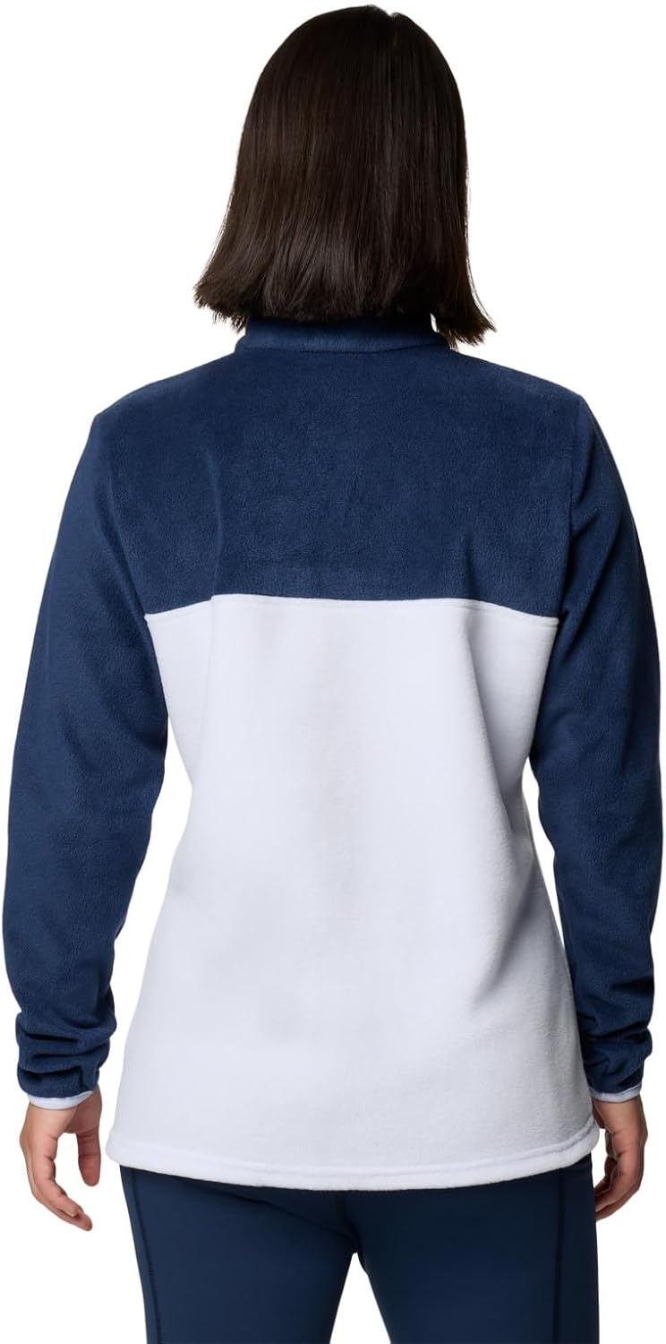 image:imageColumbia womens Benton Springs 12 Snap Pull Over IiCollegiate NavySnowdrift