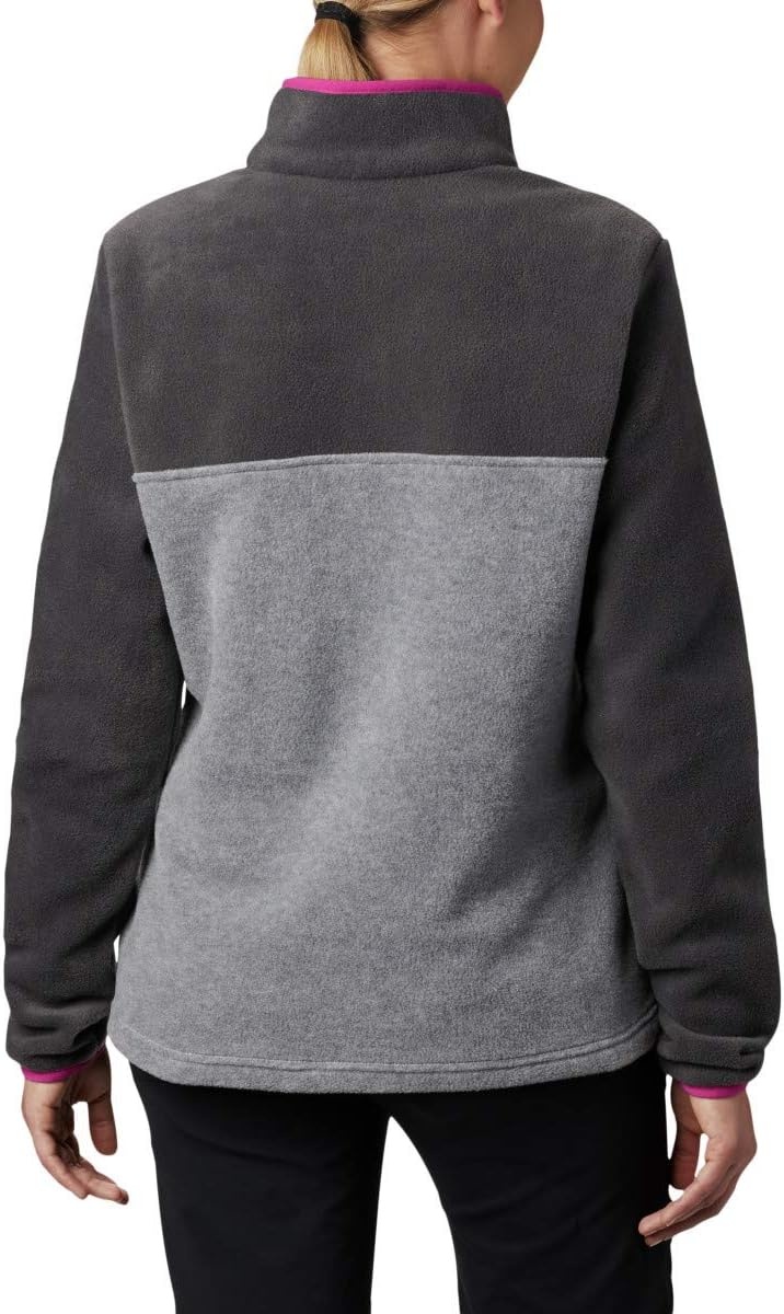 image:imageColumbia womens Benton Springs 12 Snap Pull Over IiLight Grey HeatherShark