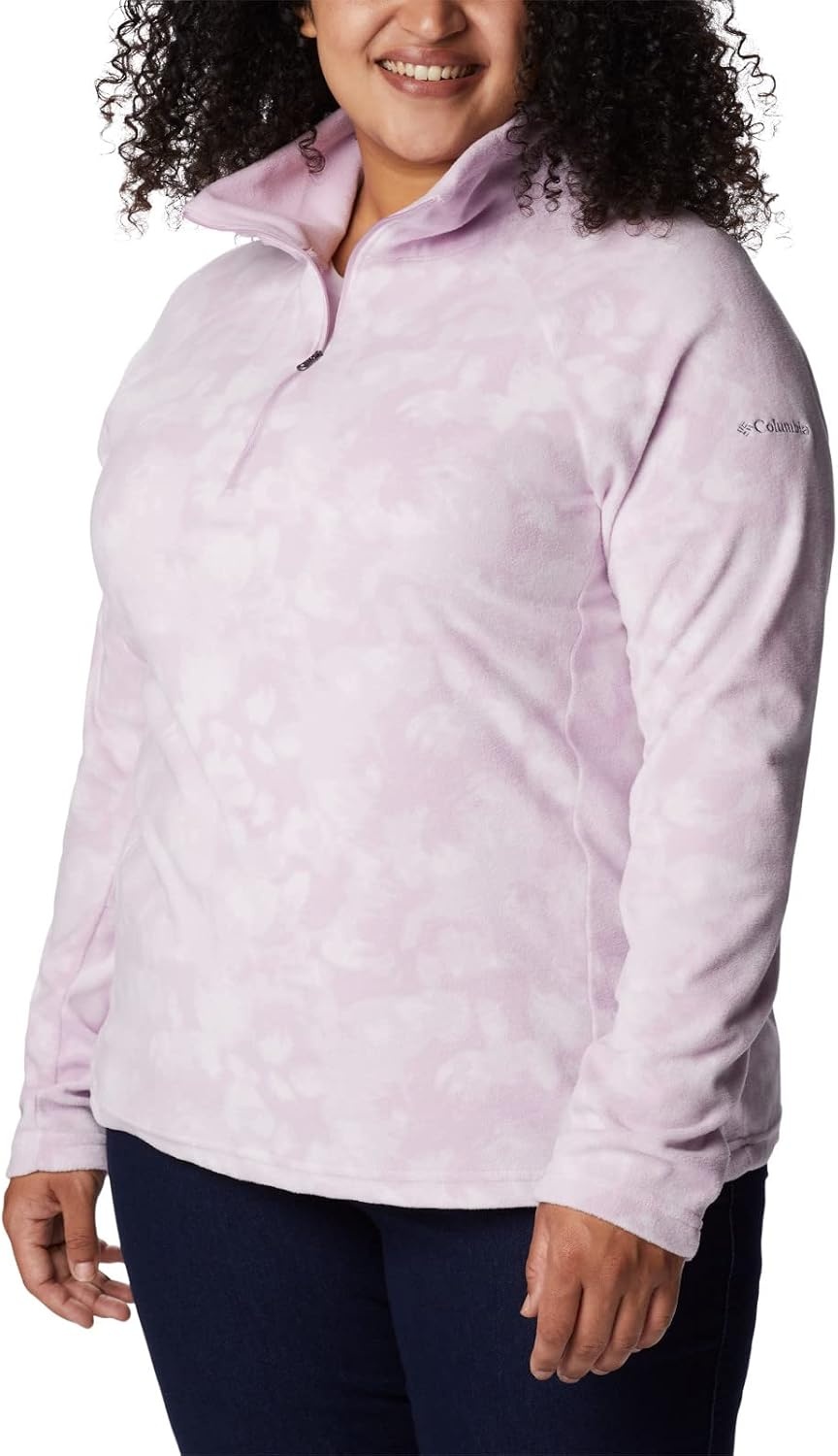 image:imageColumbia womens Glacial Iv Print Half ZipAura Solarized Print