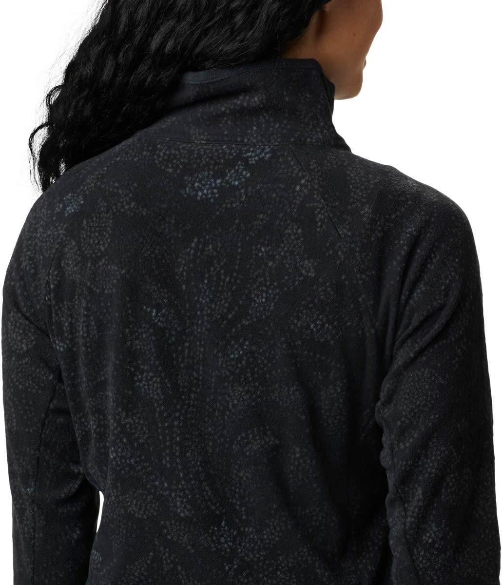 image:imageColumbia womens Glacial Iv Print Half ZipBlack Dotty Floral