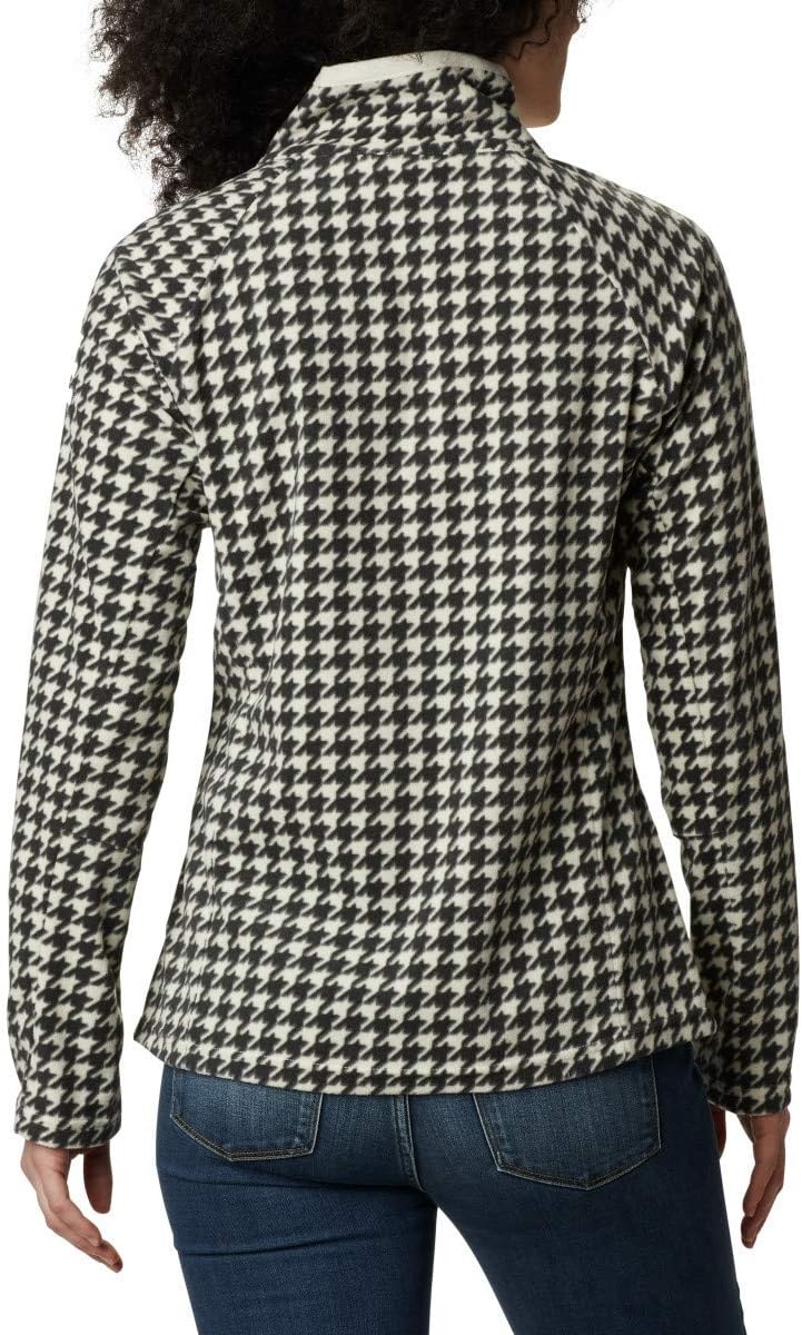 image:imageColumbia womens Glacial Iv Print Half ZipChalk Houndstooth