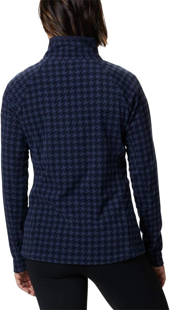 image:imageColumbia womens Glacial Iv Print Half ZipDark Nocturnal Houndstooth