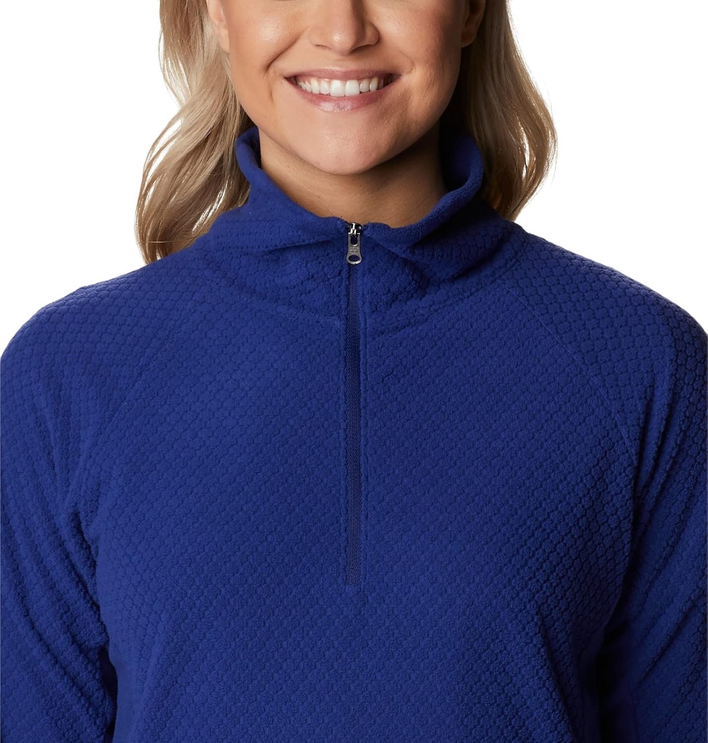 image:imageColumbia womens Glacial Iv Print Half ZipDark Sapphire Quilt Pattern