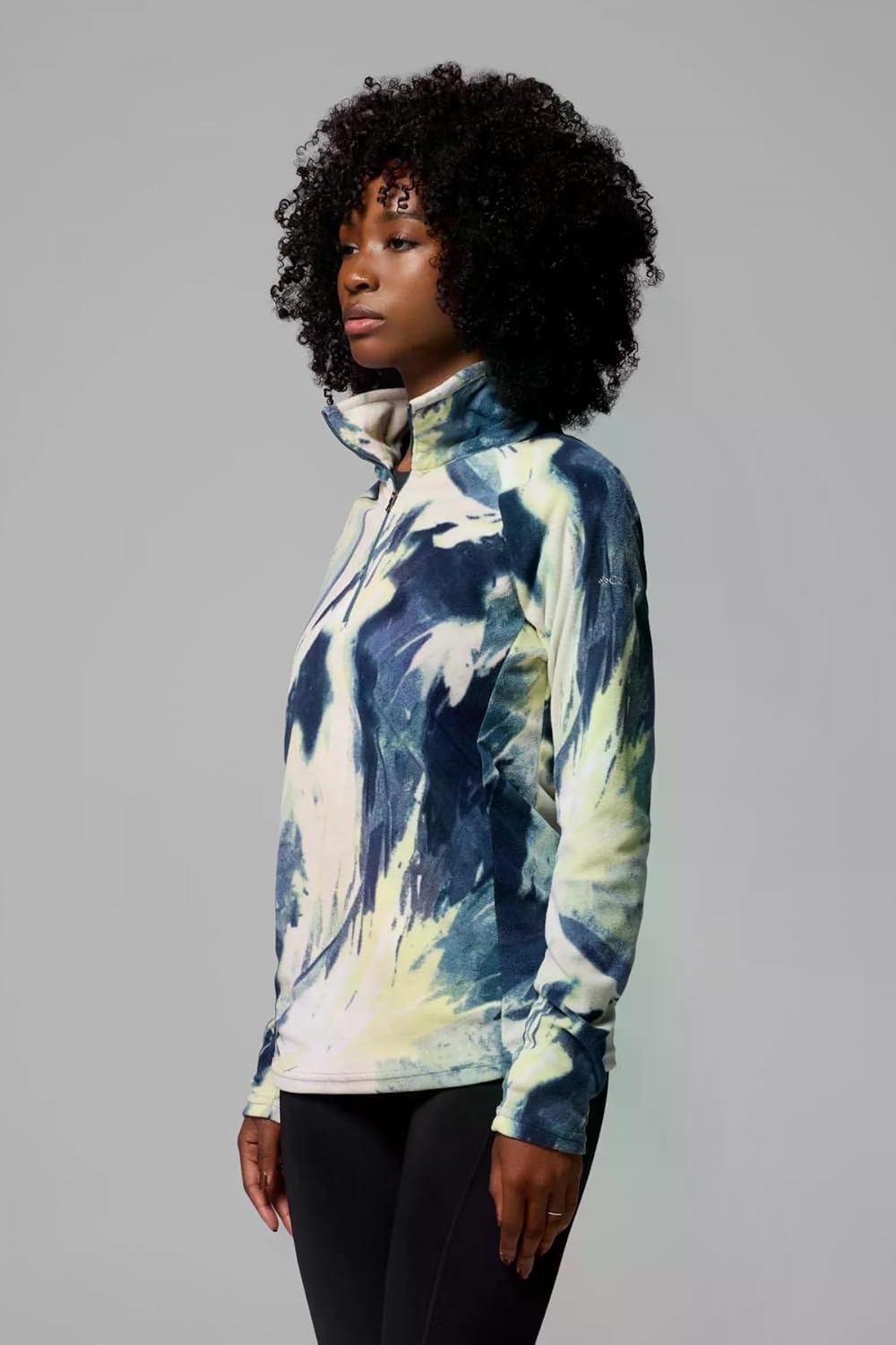 image:imageColumbia womens Glacial Iv Print Half ZipEverblue Snowflight