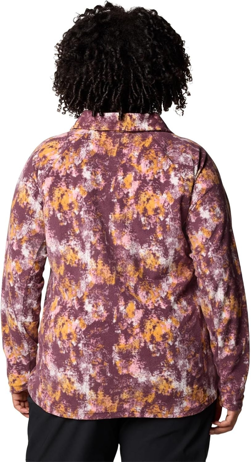 image:imageColumbia womens Glacial Iv Print Half ZipMoonvista Timberwild