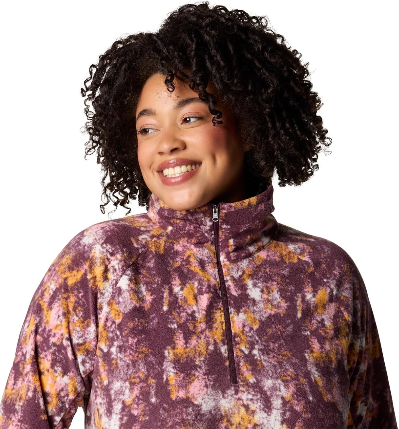 image:imageColumbia womens Glacial Iv Print Half ZipMoonvista Timberwild
