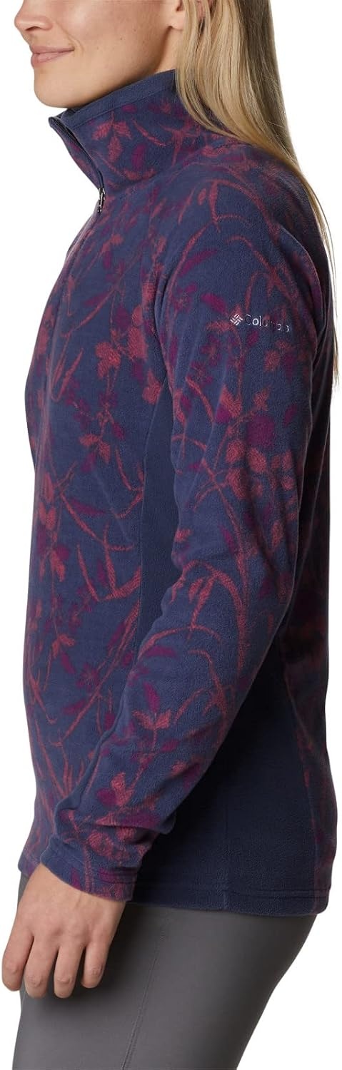 image:imageColumbia womens Glacial Iv Print Half ZipNocturnal Herringtones Print