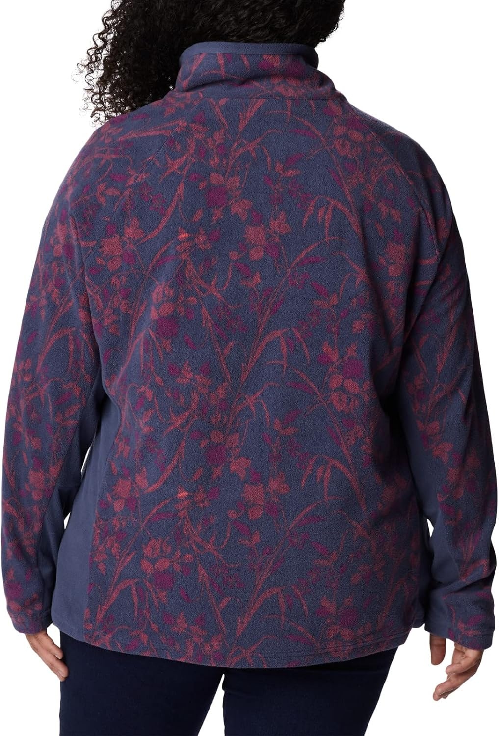 image:imageColumbia womens Glacial Iv Print Half ZipNocturnal Herringtones Print