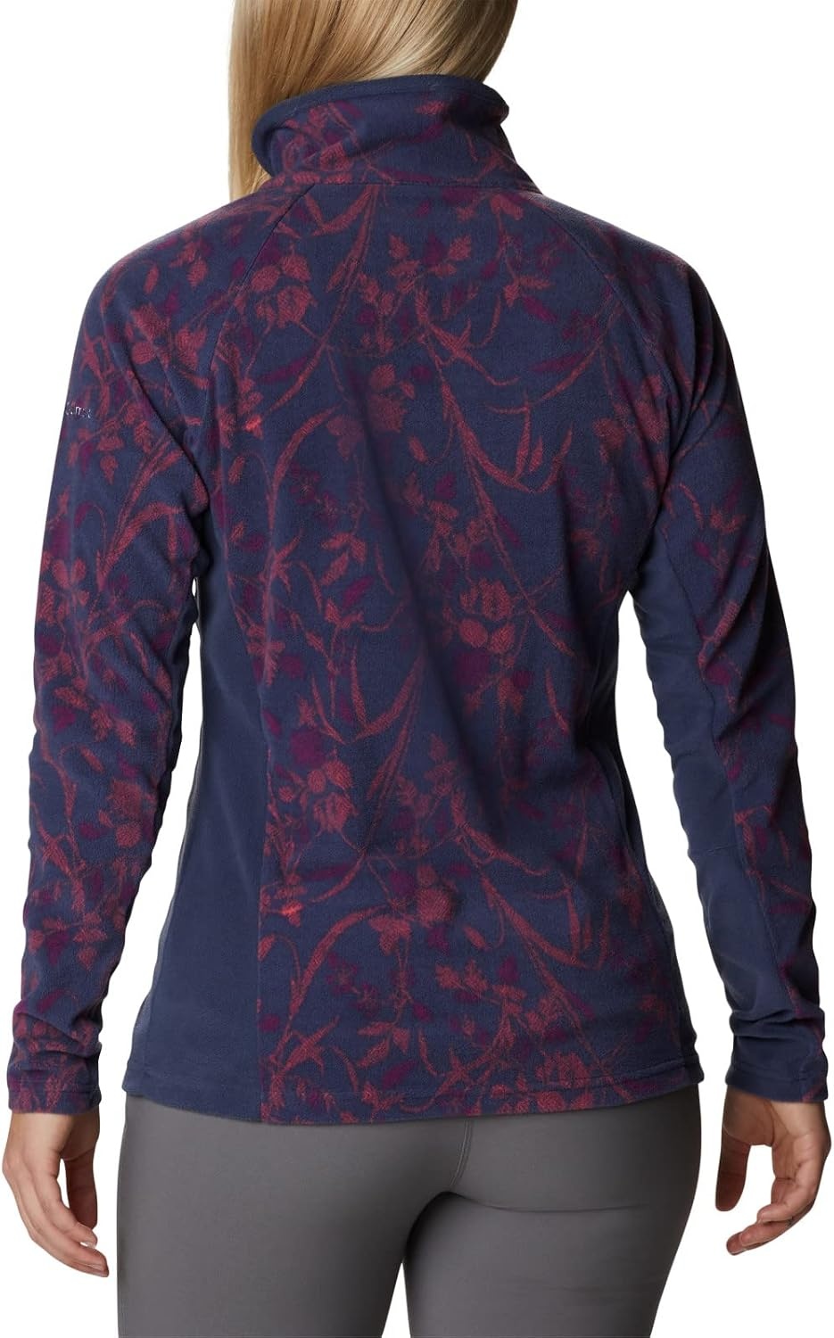 image:imageColumbia womens Glacial Iv Print Half ZipNocturnal Herringtones Print