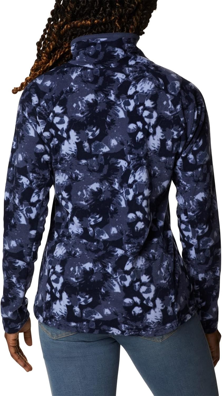 image:imageColumbia womens Glacial Iv Print Half ZipNocturnal Solarized Print