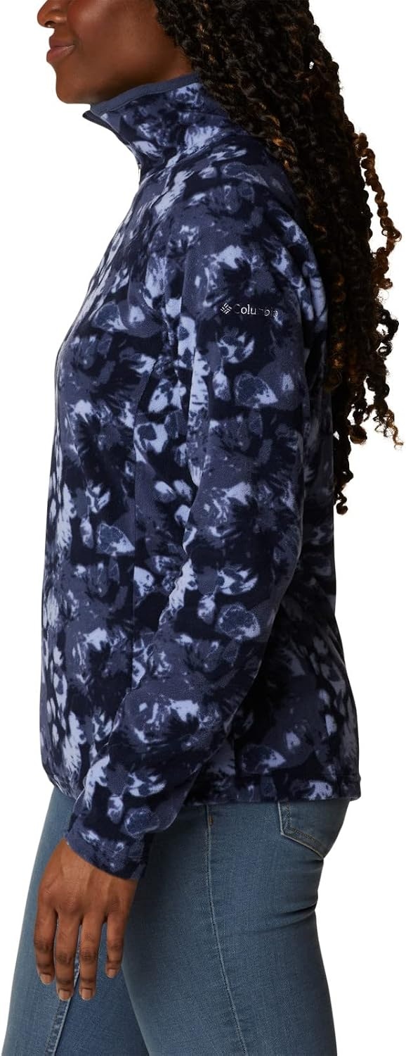 image:imageColumbia womens Glacial Iv Print Half ZipNocturnal Solarized Print
