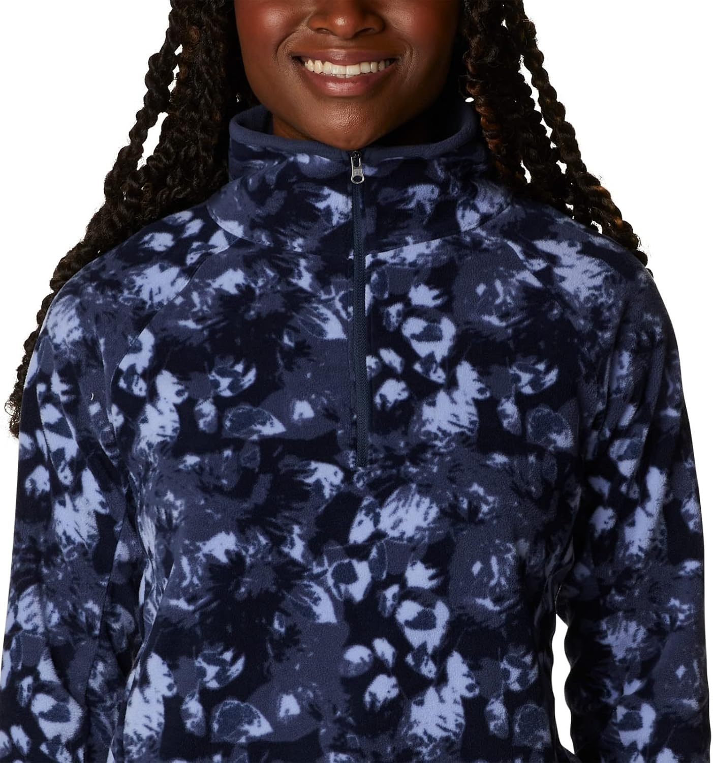 image:imageColumbia womens Glacial Iv Print Half ZipNocturnal Solarized Print