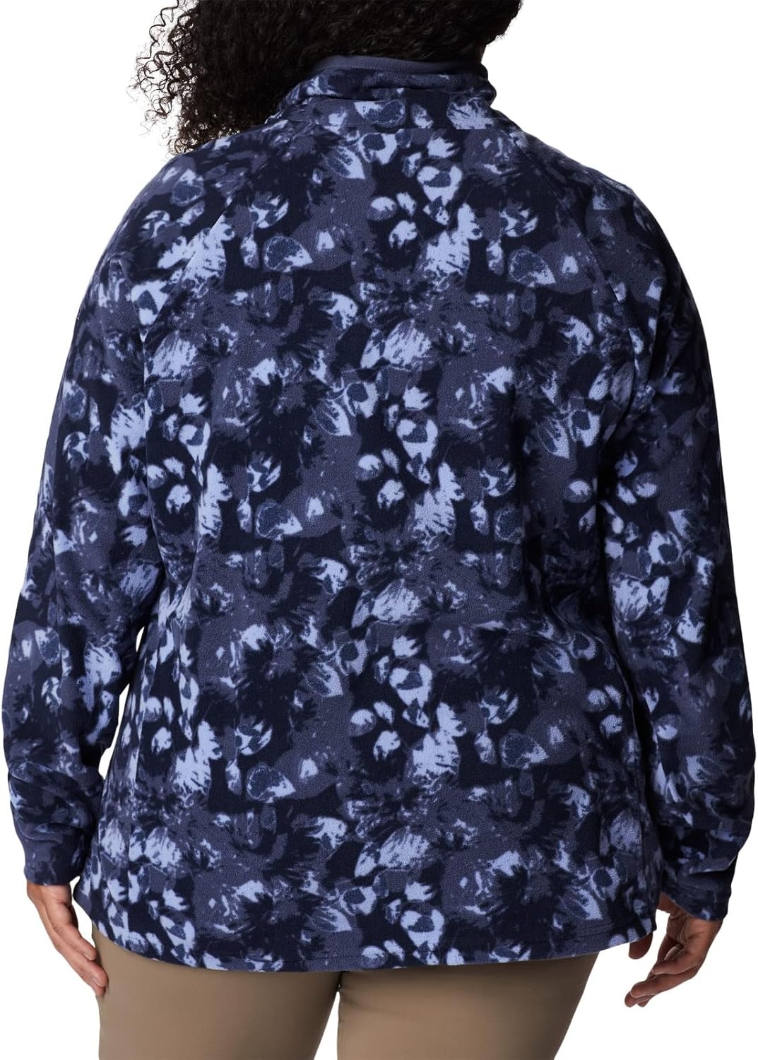 image:imageColumbia womens Glacial Iv Print Half ZipNocturnal Solarized Print
