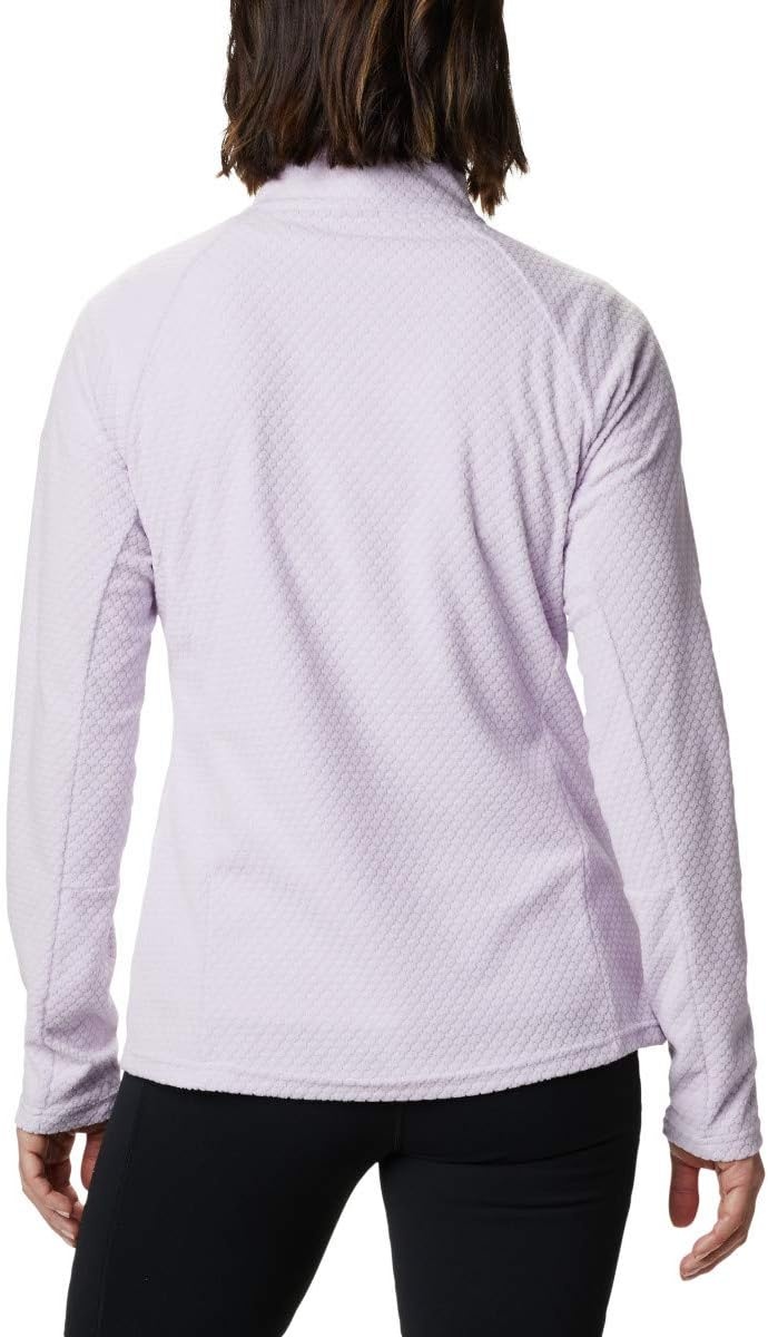 image:imageColumbia womens Glacial Iv Print Half ZipPale Lilac Quilt Pattern