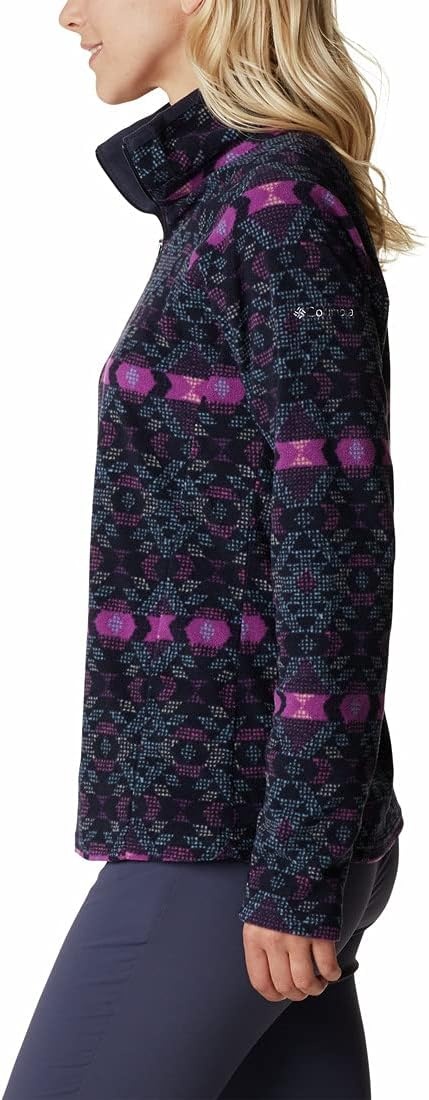 image:imageColumbia womens Glacial Iv Print Half ZipPlum Blanket
