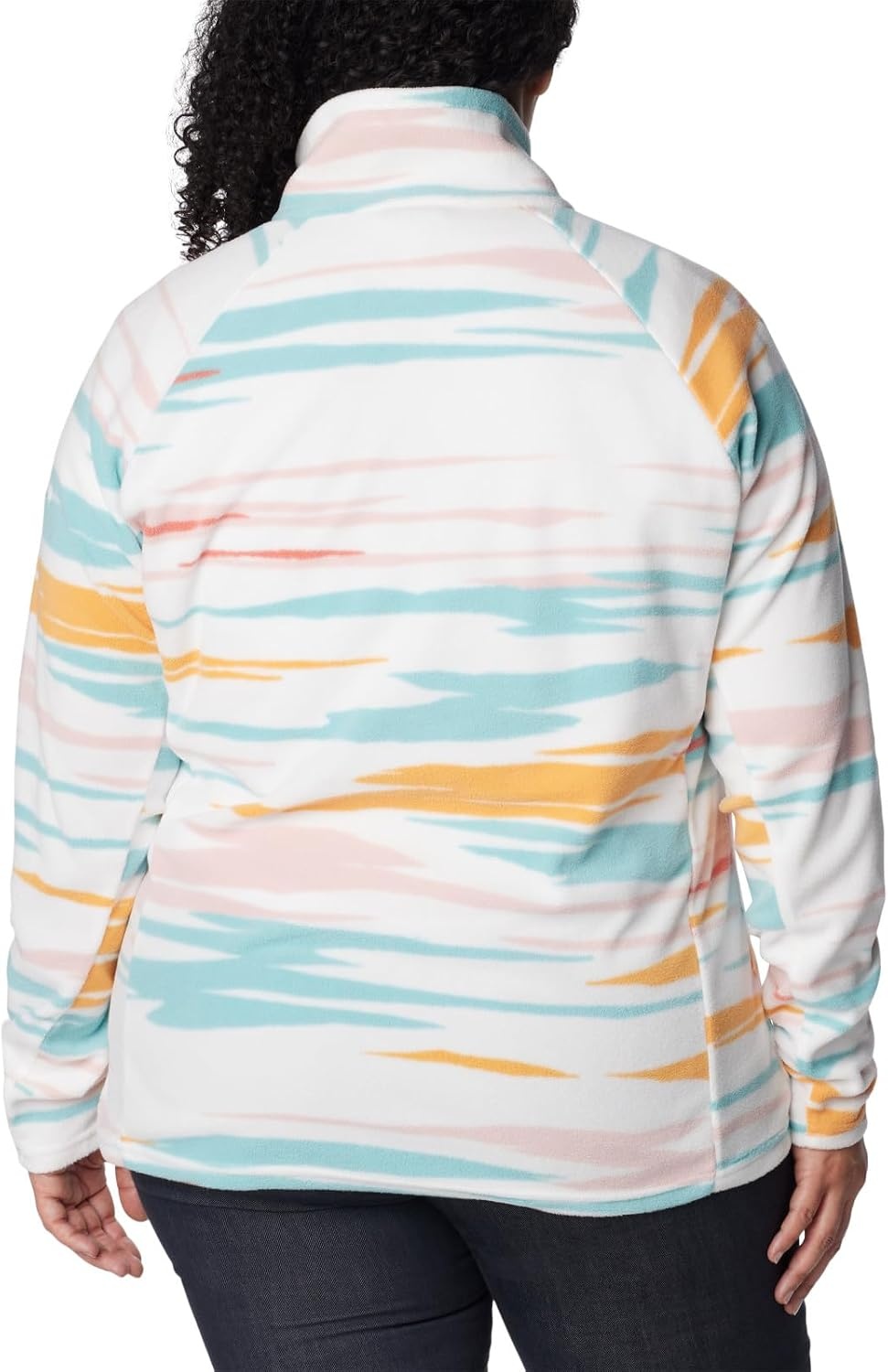 image:imageColumbia womens Glacial Iv Print Half ZipSea Salt Skyscape