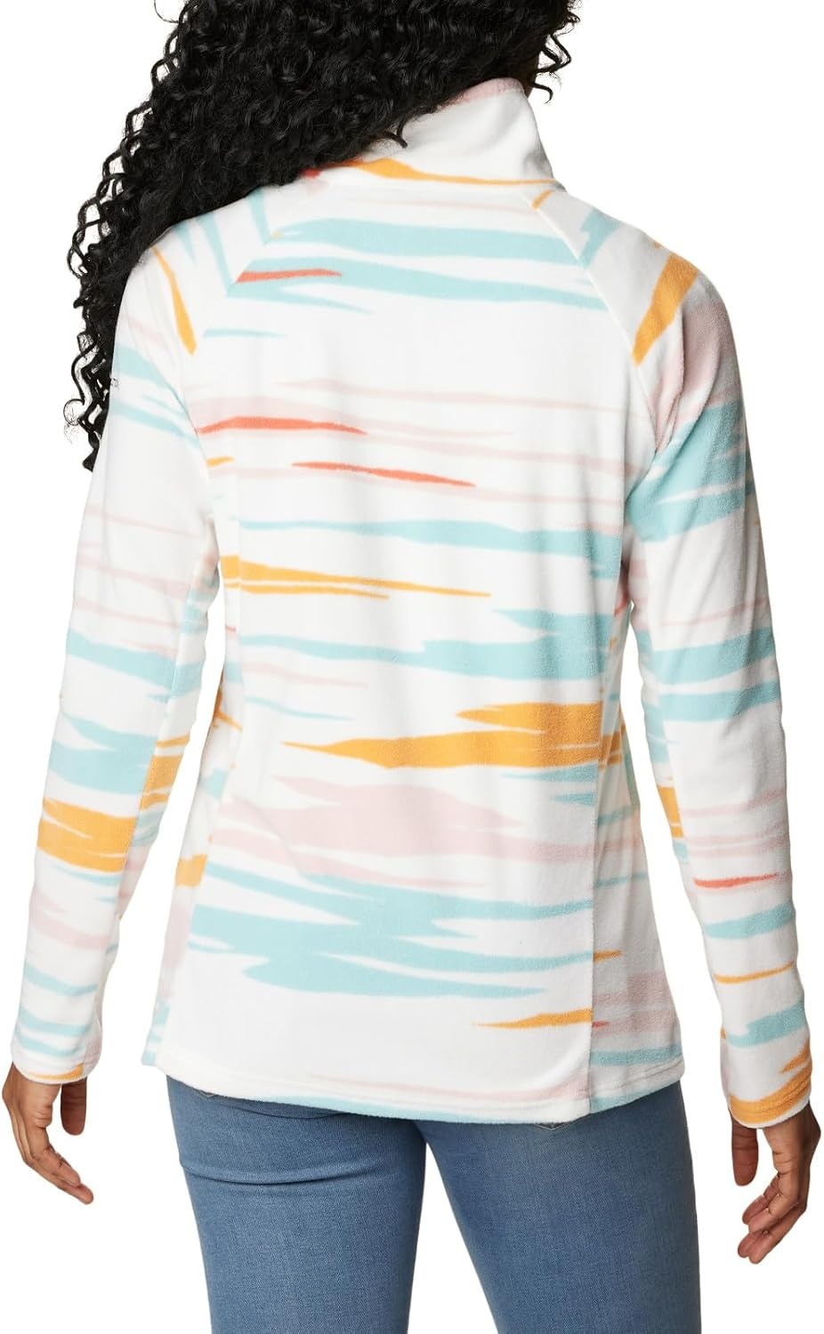image:imageColumbia womens Glacial Iv Print Half ZipSea Salt Skyscape
